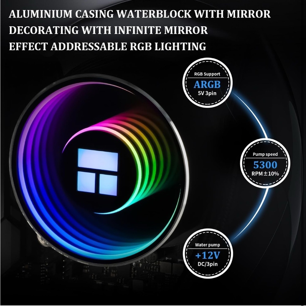 RGB LED Computer Cooling Fans (008) - Picture 3 of 6